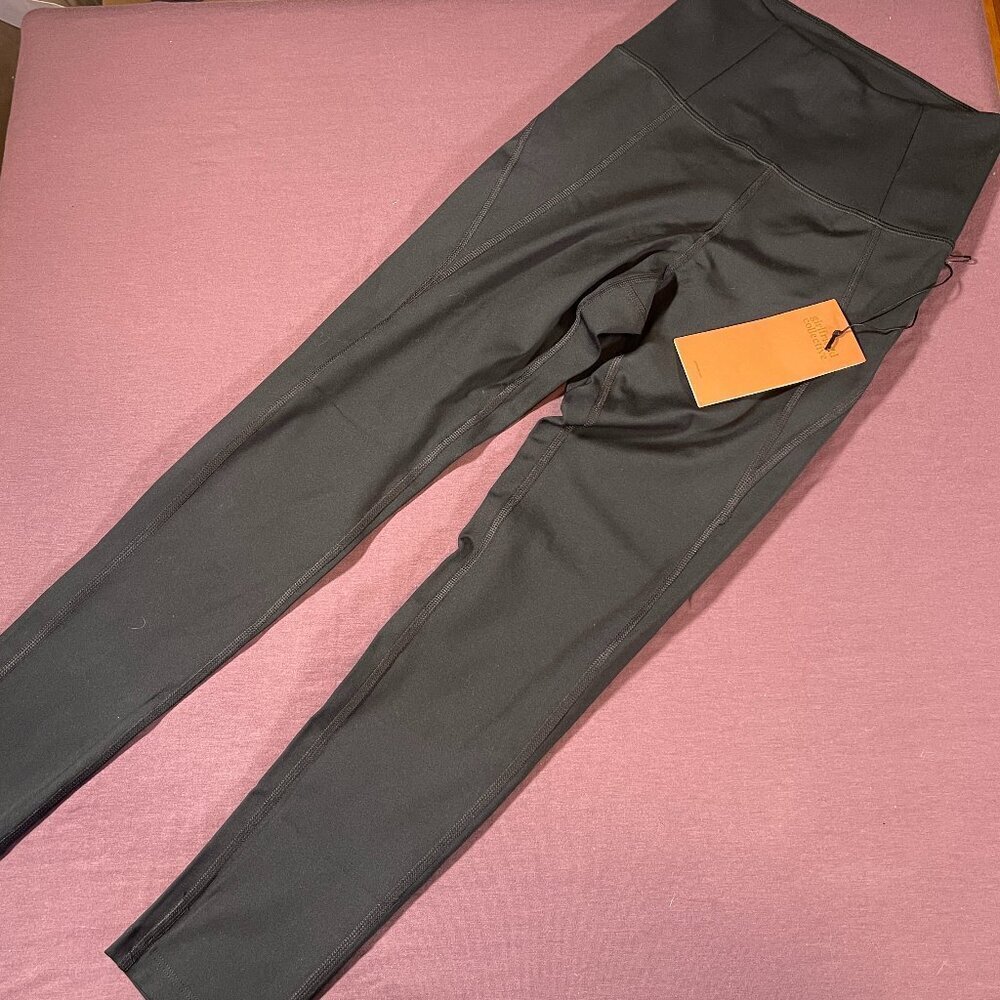 Girlfriend Collective Extra High Rise Leggings in Black - Size XS NWT